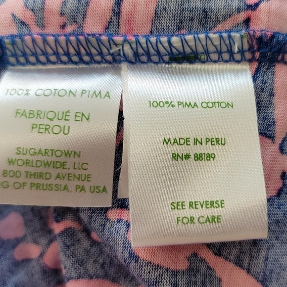 Lilly Pulitzer Rolling in the Grass Windsor Dress 100%‎ Pima Cotton Size XXS - Picture 4 of 10